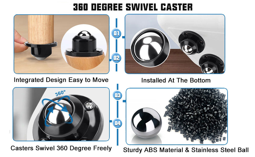 Swivel Wheels for Moving Furniture